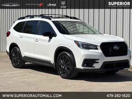 Crystal White Pearl 2022 Subaru Ascent Onyx Edition