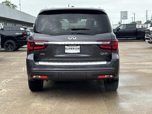 Anthracite Gray 2024 INFINITI QX80 LUXE AWD