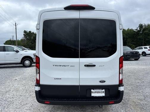 Oxford White 2025 Ford Transit-350 XLT