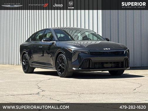 Gray 2025 Kia K4 GT-Line Turbo