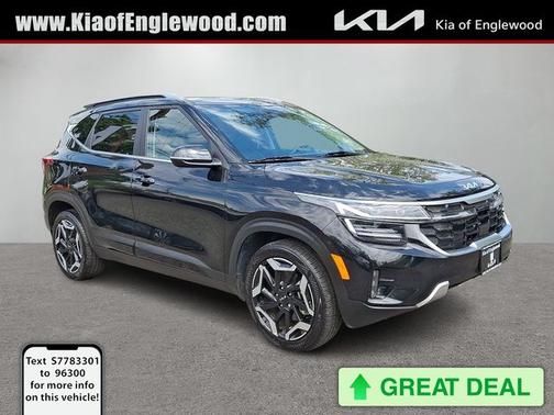 Black 2025 Kia Seltos SX
