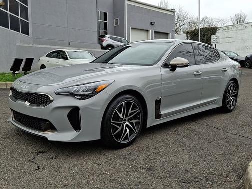 Ceramic Silver 2023 Kia Stinger GT-Line