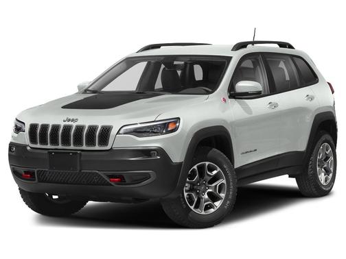 Bright White Clearcoat 2020 Jeep Cherokee Trailhawk