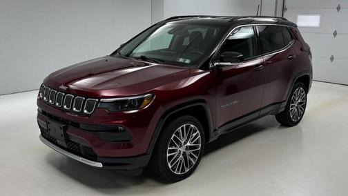 Velvet Red Pearlcoat 2022 Jeep Compass Limited