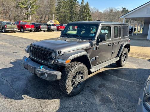 Granite Crystal Clearcoat Metallic 2024 Jeep Wrangler 4xe Sport