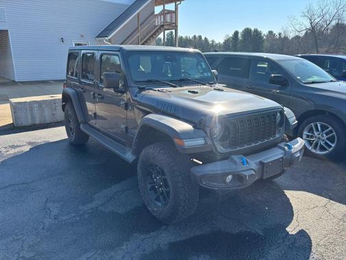 Granite Crystal Clearcoat Metallic 2024 Jeep Wrangler 4xe Sport