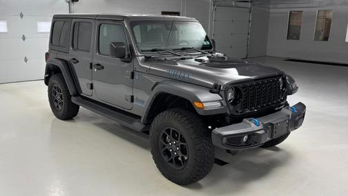 Granite Crystal Clearcoat Metallic 2024 Jeep Wrangler 4xe Sport