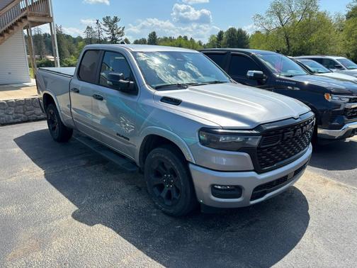 Billet Silver Metallic Clearcoat 2025 RAM 1500 Big Horn