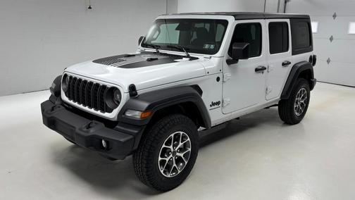 Bright White 2026 Jeep Wrangler Sport