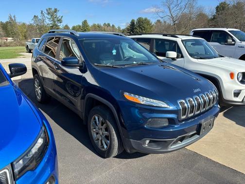 Patriot Blue Pearlcoat 2018 Jeep Cherokee Limited