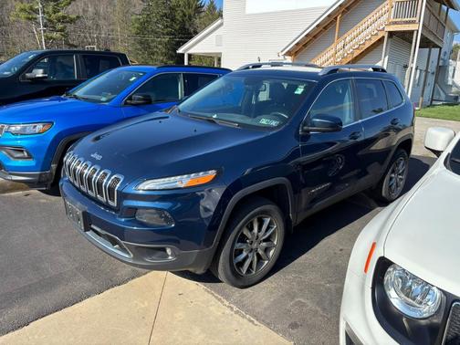 Patriot Blue Pearlcoat 2018 Jeep Cherokee Limited