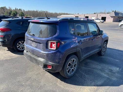 Jetset Blue 2016 Jeep Renegade Limited