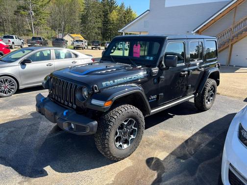 Black Clearcoat 2023 Jeep Wrangler 4xe Rubicon