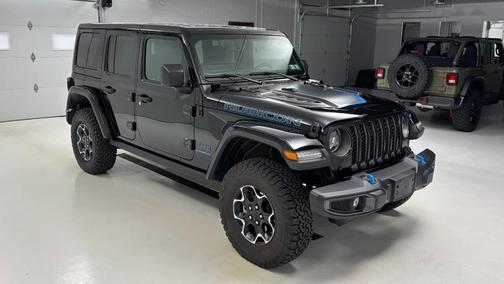 Black Clearcoat 2023 Jeep Wrangler 4xe Rubicon