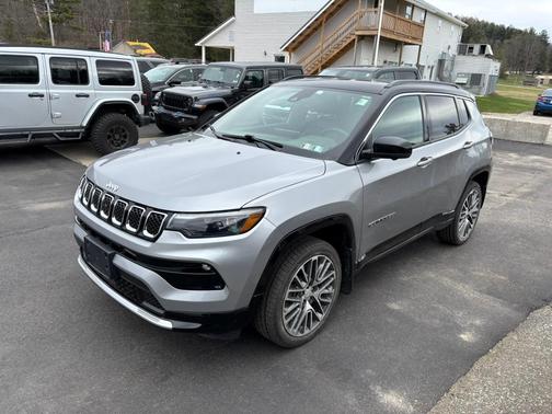 Billet Silver Metallic Clearcoat 2023 Jeep Compass Limited