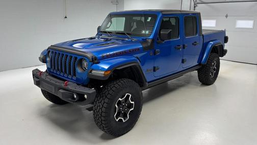 Hydro Blue Pearlcoat 2021 Jeep Gladiator Rubicon