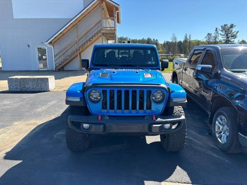 Hydro Blue Pearlcoat 2021 Jeep Gladiator Rubicon