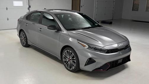 Steel Gray 2022 Kia Forte GT