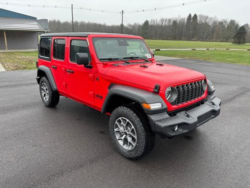 Firecracker Red 2026 Jeep Wrangler Sport