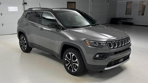 Sting Gray Clearcoat 2023 Jeep Compass Limited