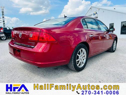 Red 2008 Buick Lucerne CXL