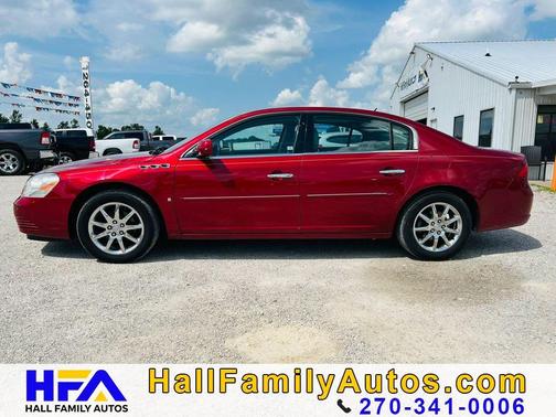 Red 2008 Buick Lucerne CXL
