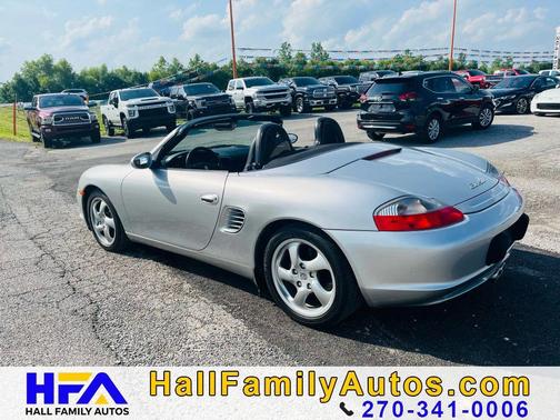 Silver 2003 Porsche Boxster Cabriolet 2D