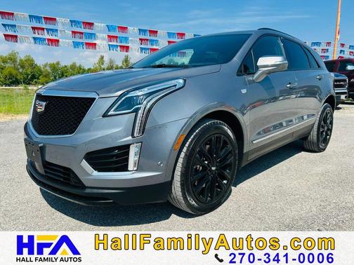 Satin Steel Metallic 2021 Cadillac XT5 Sport