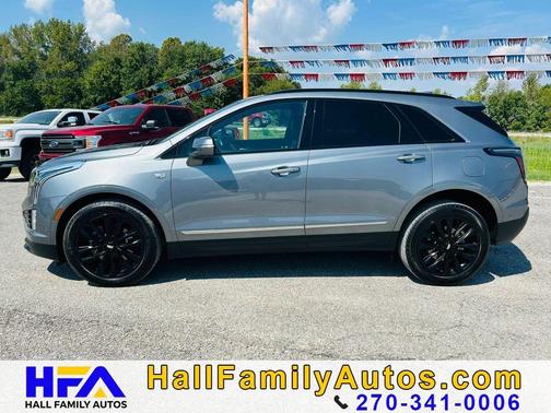 Satin Steel Metallic 2021 Cadillac XT5 Sport