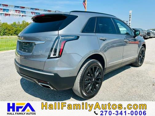 Satin Steel Metallic 2021 Cadillac XT5 Sport
