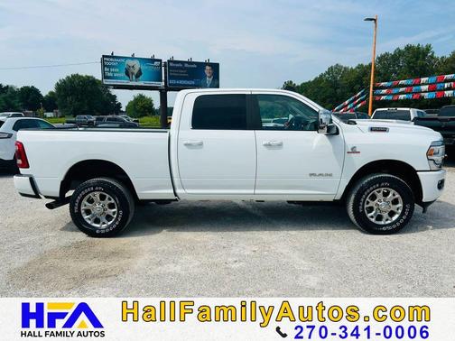 White 2024 RAM 2500 Laramie Crew Cab 4x4 6'4' Box