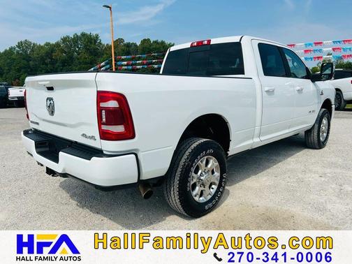 White 2024 RAM 2500 Laramie Crew Cab 4x4 6'4' Box