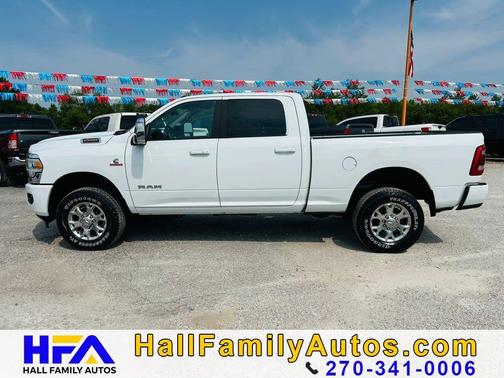White 2024 RAM 2500 Laramie Crew Cab 4x4 6'4' Box