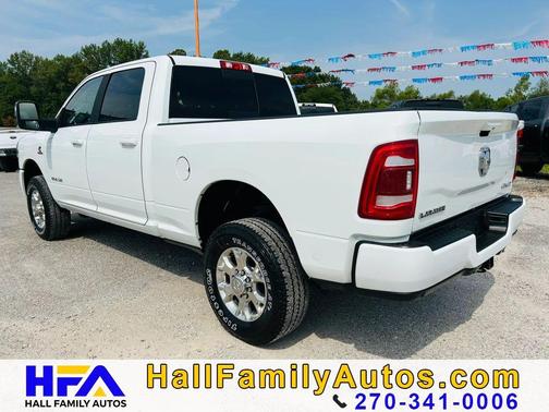 White 2024 RAM 2500 Laramie Crew Cab 4x4 6'4' Box