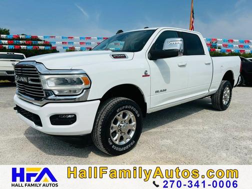 White 2024 RAM 2500 Laramie Crew Cab 4x4 6'4' Box