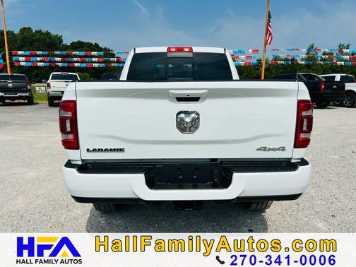 White 2024 RAM 2500 Laramie Crew Cab 4x4 6'4' Box