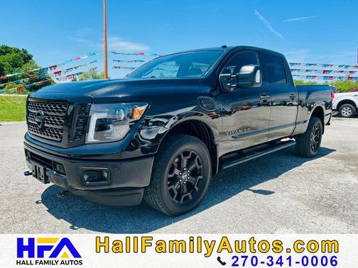 Magnetic Black 2018 Nissan Titan XD SL