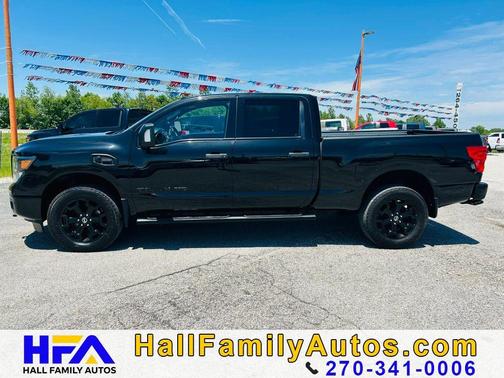 Magnetic Black 2018 Nissan Titan XD SL