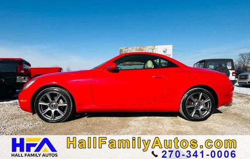 Absolutely Red 2002 Lexus SC 430 Base