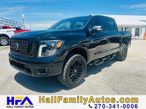 Magnetic Black 2018 Nissan Titan SV