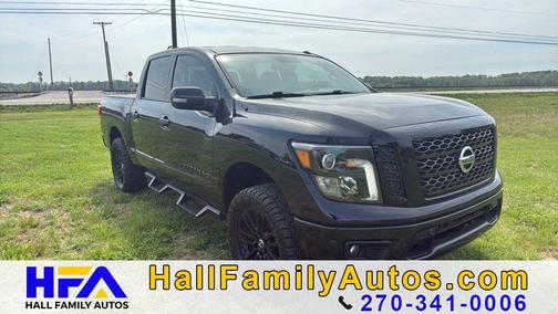 Magnetic Black 2018 Nissan Titan SV