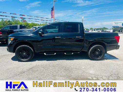 Magnetic Black 2018 Nissan Titan SV