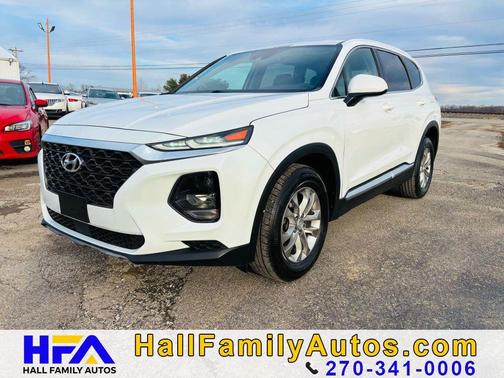Quartz White 2019 Hyundai SANTA FE SE 2.4
