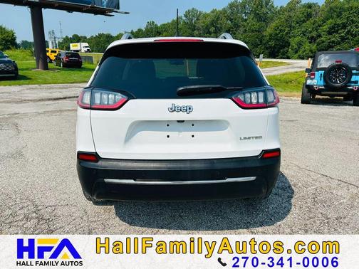 Bright White Clearcoat 2019 Jeep Cherokee Limited