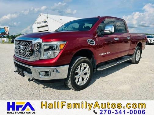 Cayenne Red 2016 Nissan Titan XD SL