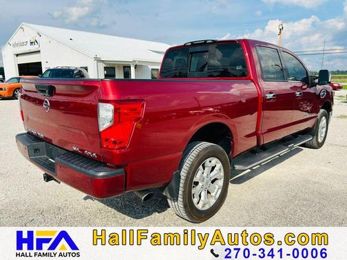Cayenne Red 2016 Nissan Titan XD SL