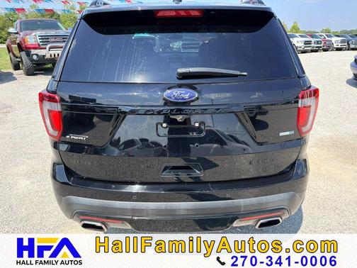 Shadow Black 2017 Ford Explorer sport
