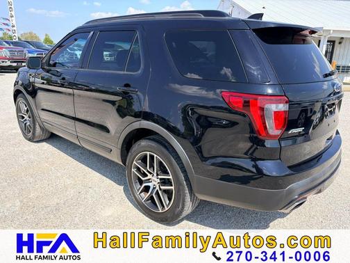 Shadow Black 2017 Ford Explorer sport