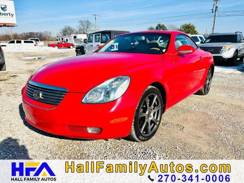 Absolutely Red 2002 Lexus SC 430 Base