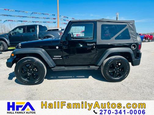 Black Clearcoat 2011 Jeep Wrangler Sport